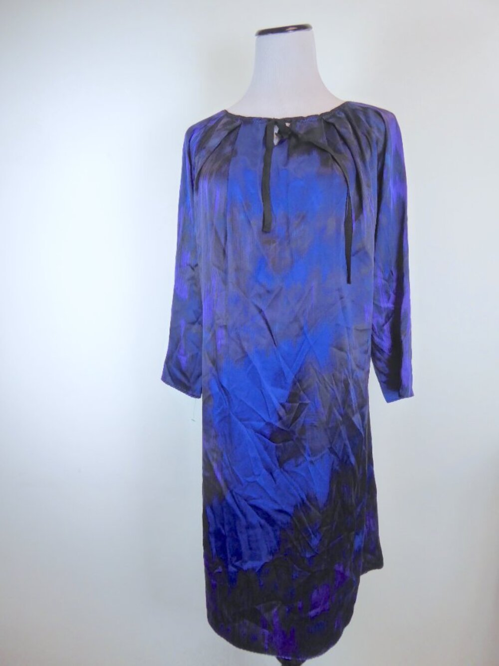 ELIE TAHARI silk party DRESS art to wear S